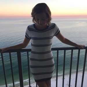 MINKPINK Sweater Material Dress